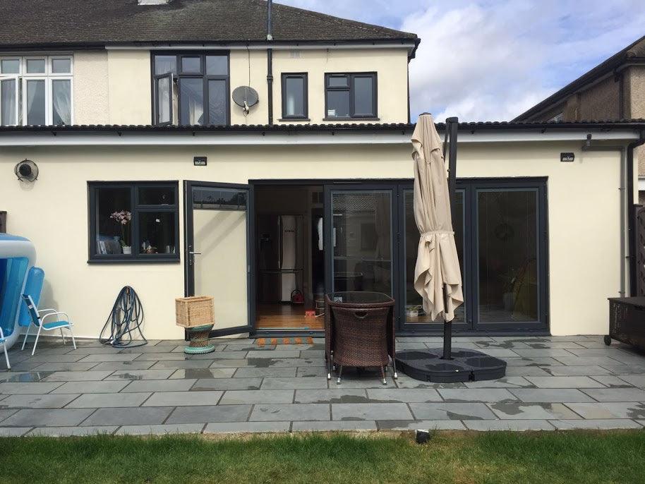 Slate Paving, Brazilian Slate Grey Slabs 800x400 20mm