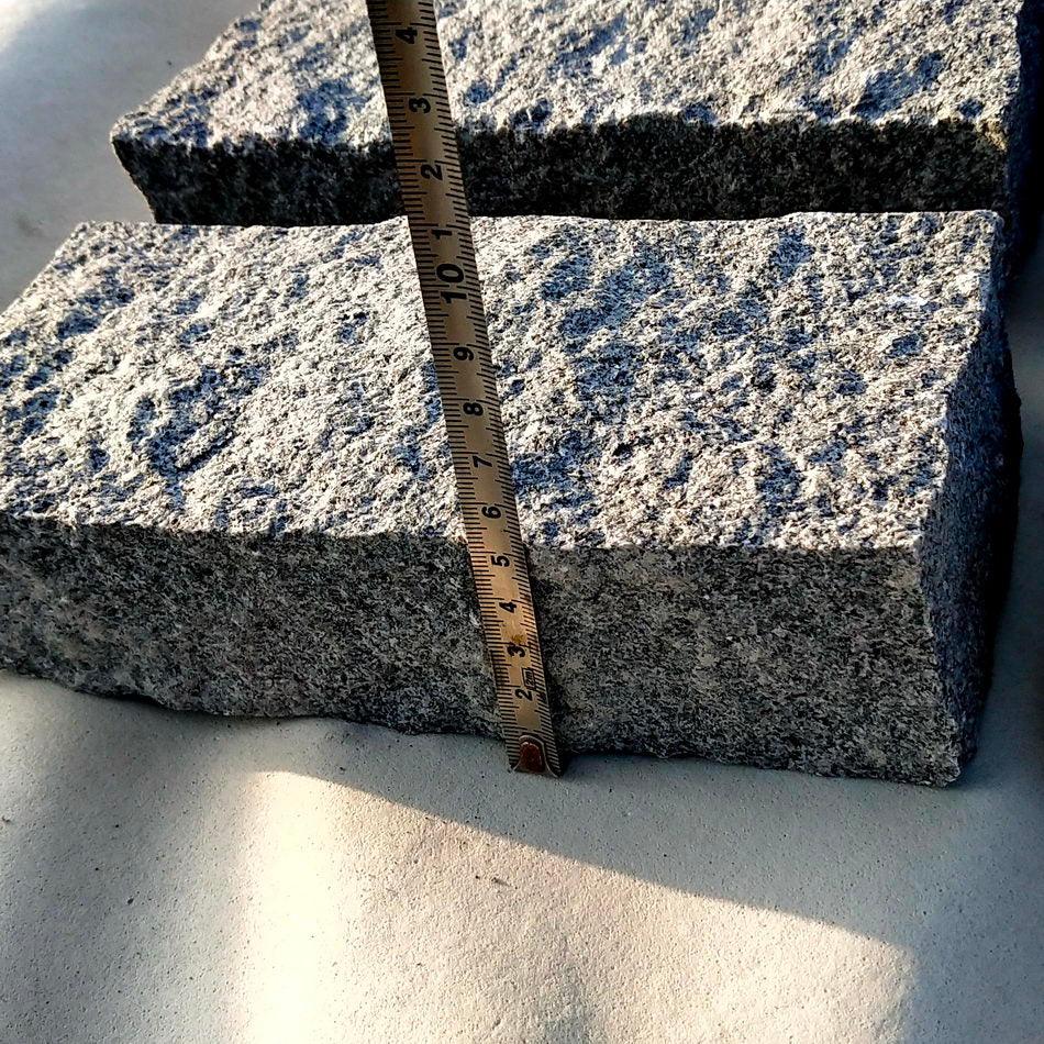 mid grey granite setts 200 x 100 x 50