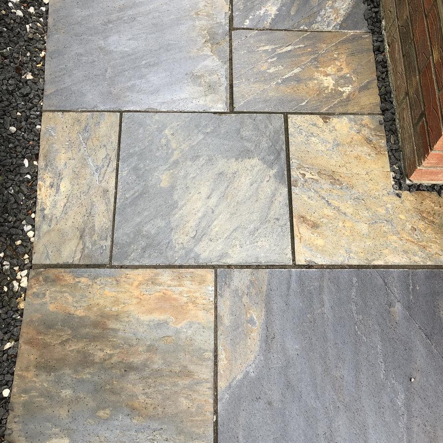 multicolour paving slate