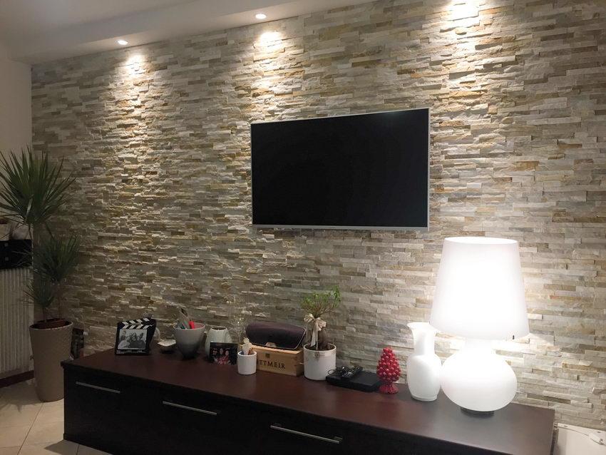 split face tiles 3D mosaics oyster quart