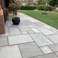 Kandla grey Indian sandstone patio packs