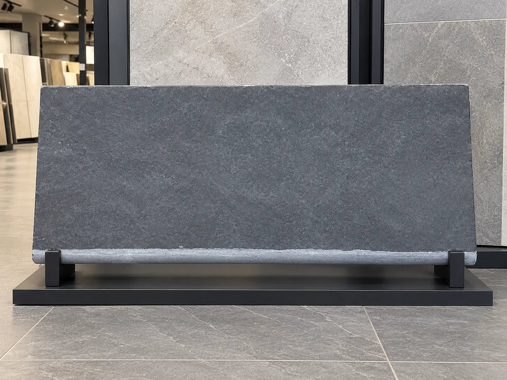 black limestone bullnose steps 900 x 400 x 40