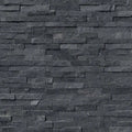 black sparkle split face tiles