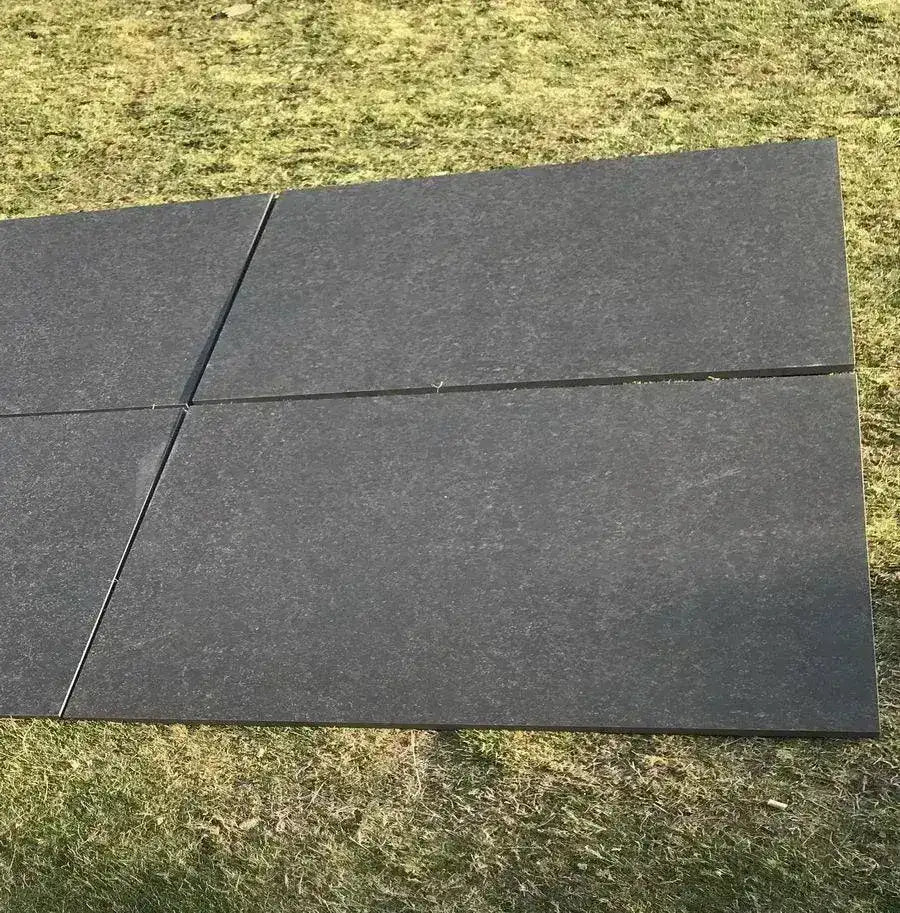 black basalt porcelain paving
