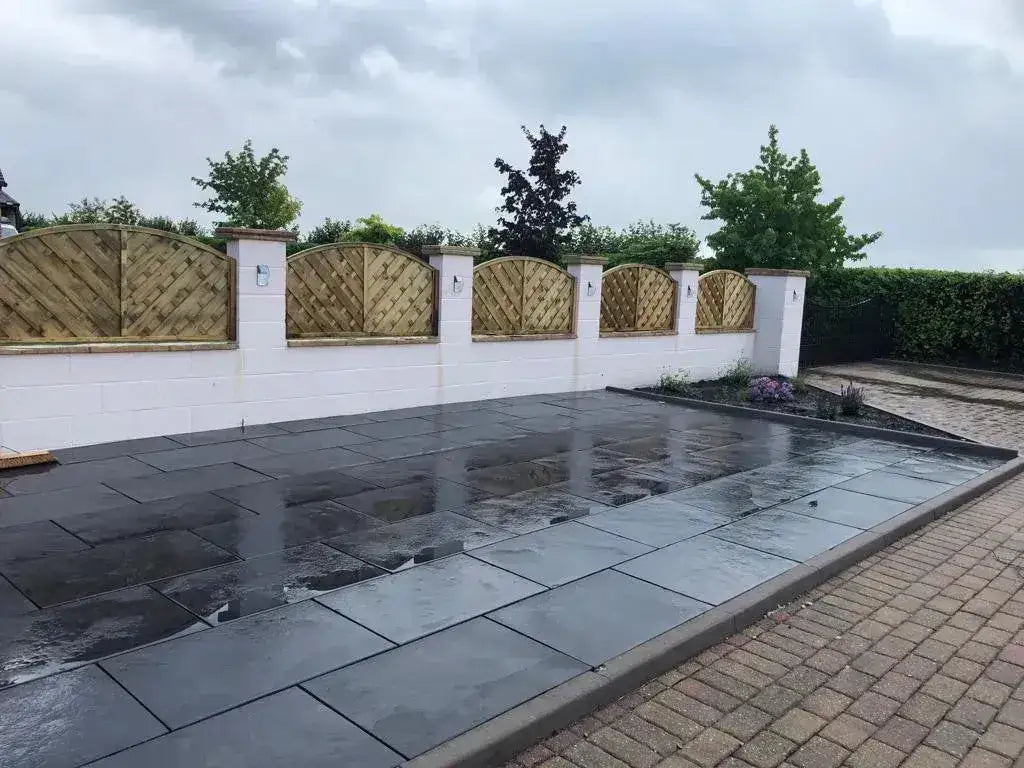 Indian limestone paving slabs