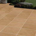 buff sandstone porcelain paving tiles 900 x 600 x 20
