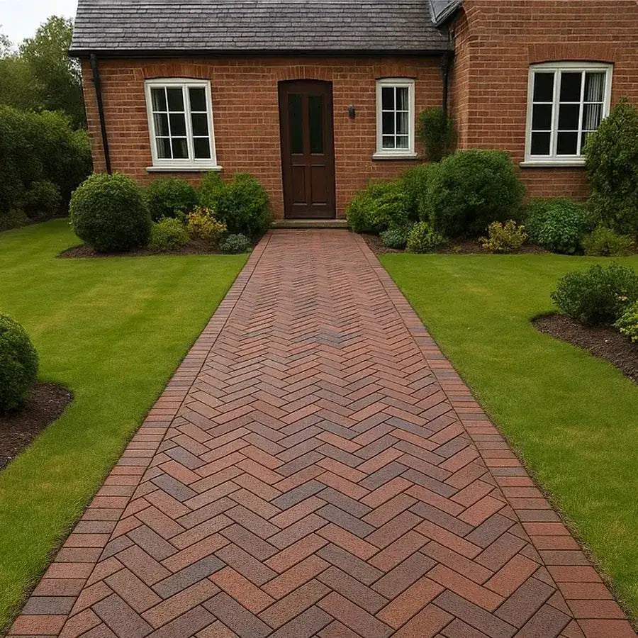clay pavers for patios gardens paths
