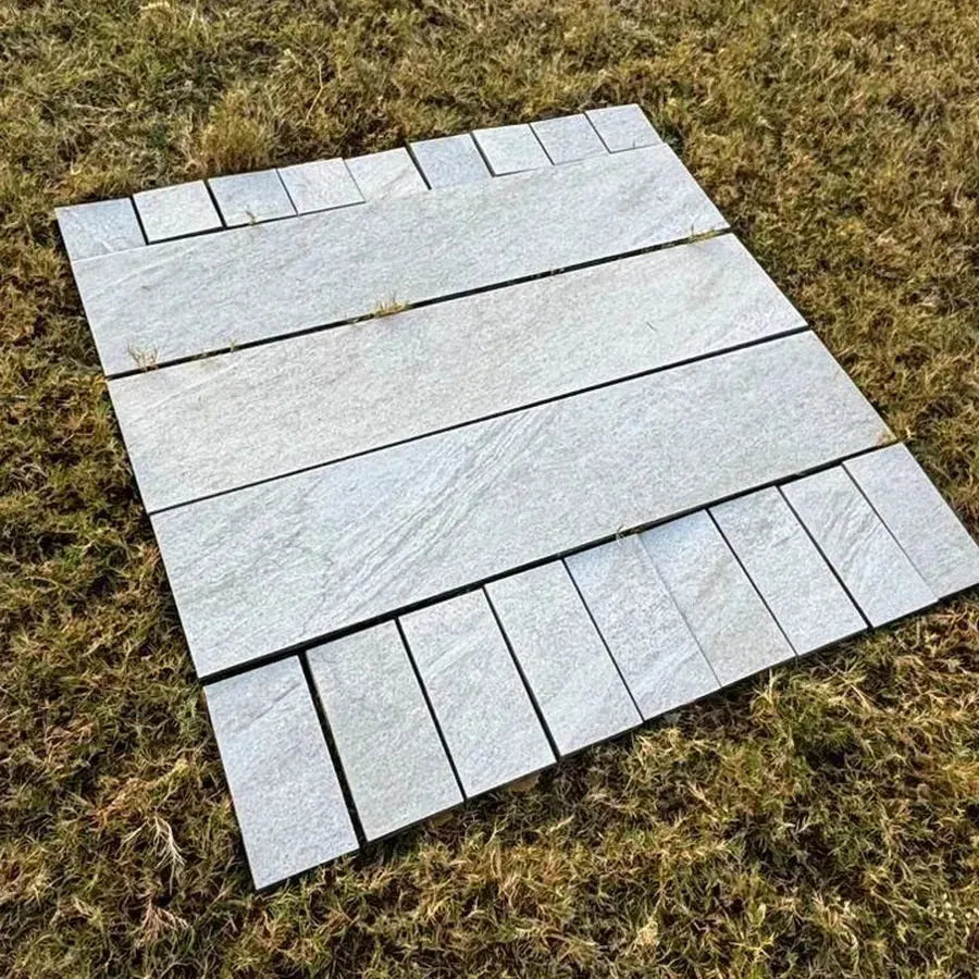 county light grey porcelain edging plank