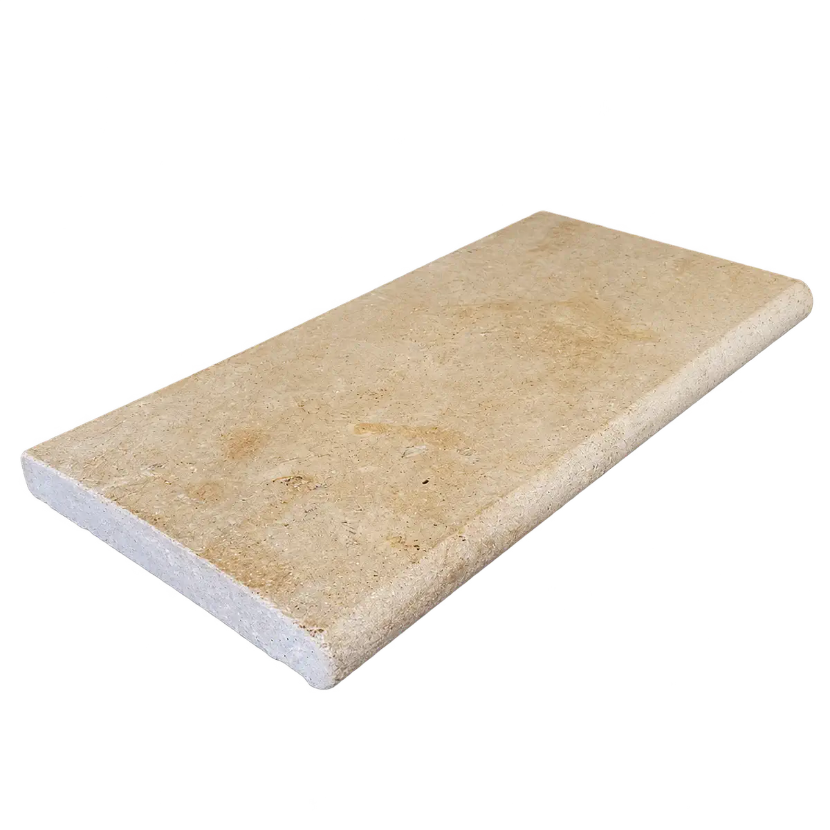 Dijon limestone bullnose steps 900 x 400 x 40
