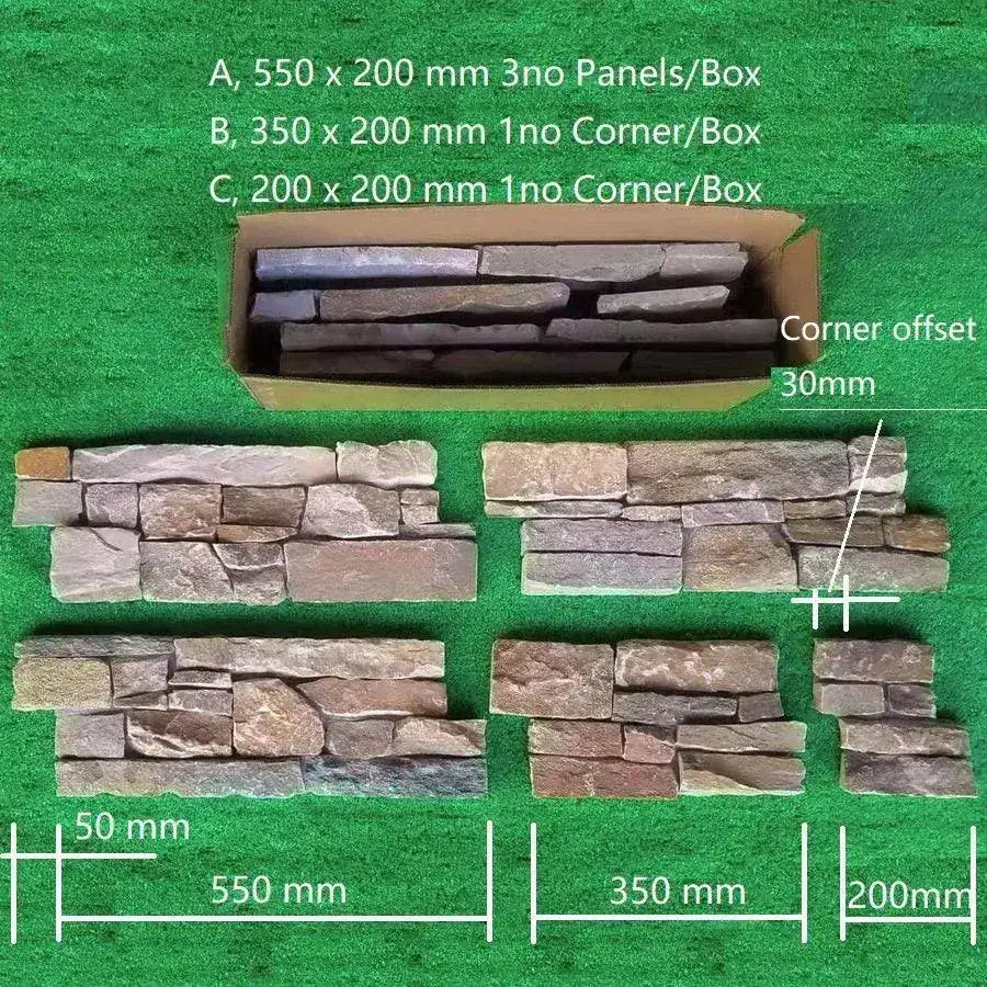 ZClad stone cladding oyster