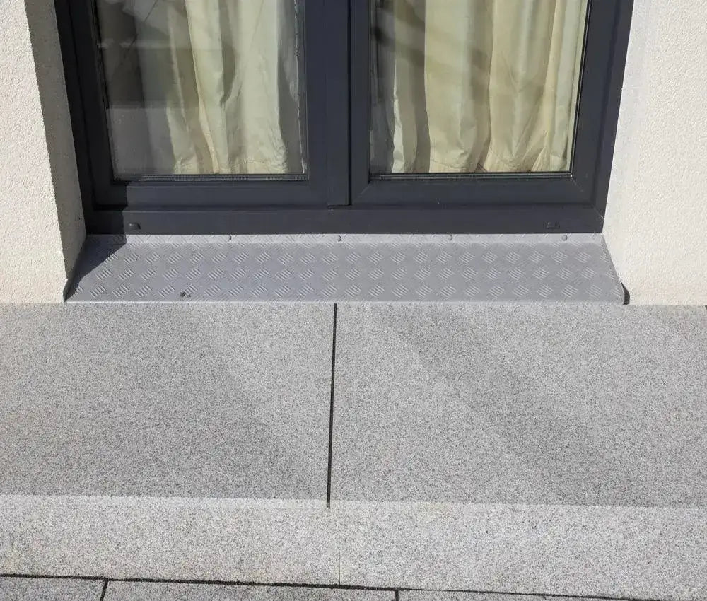 Arctic glacier granite paving