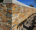 Golden oyster stone cladding Z panels