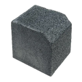 granite block kerb mid grey