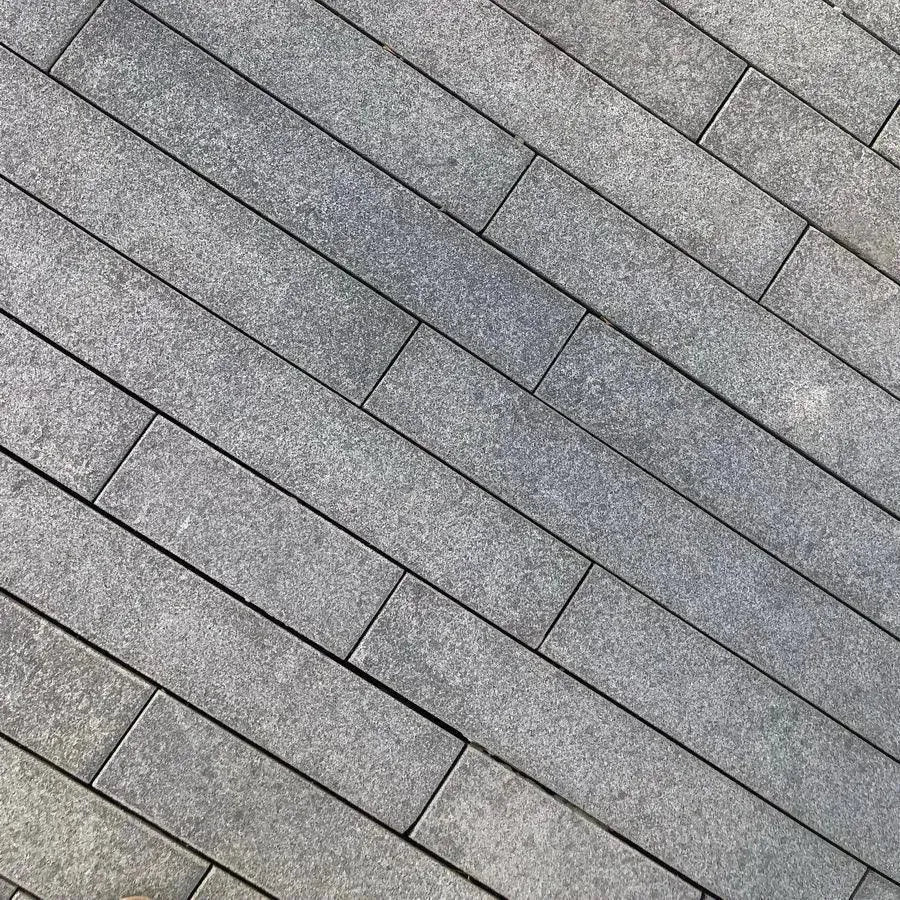 granite linear paving planks