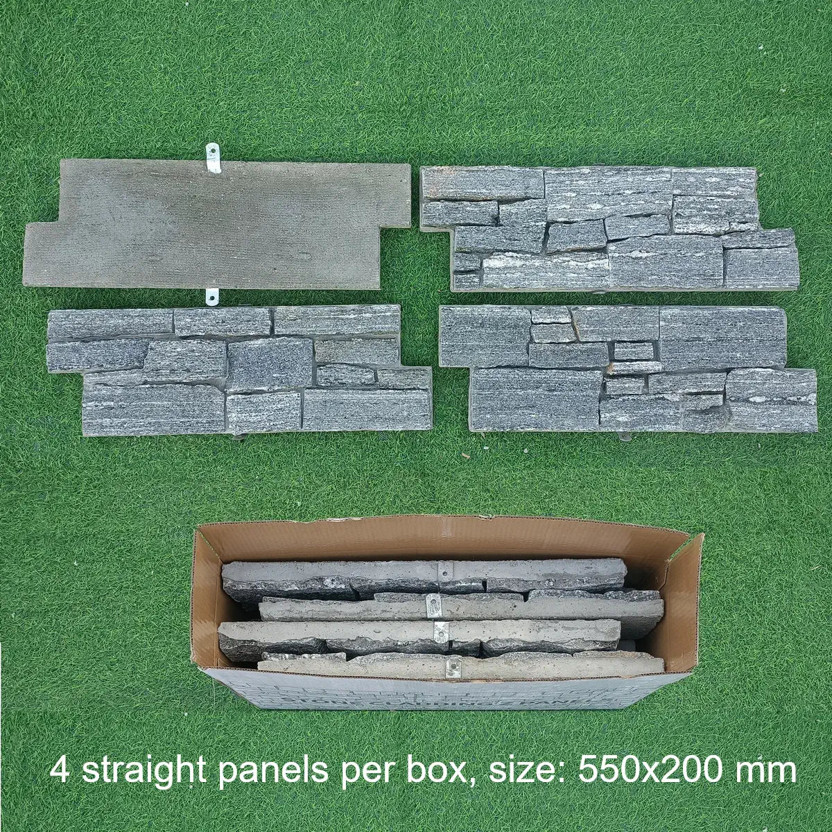 grey granite stone cladding