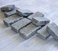 grey limestone cobbles setts for driveway block paving