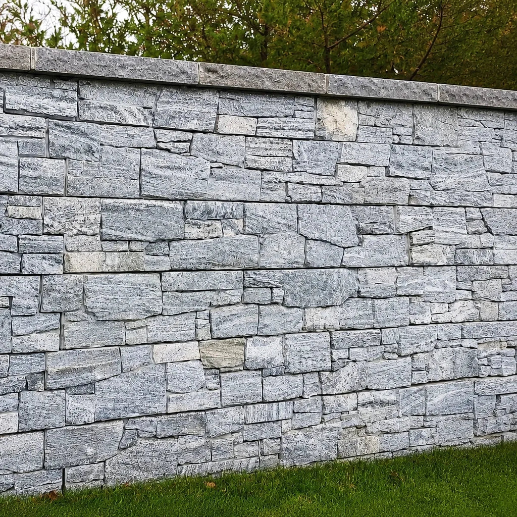 grey vein granite stone cladding Z cladding