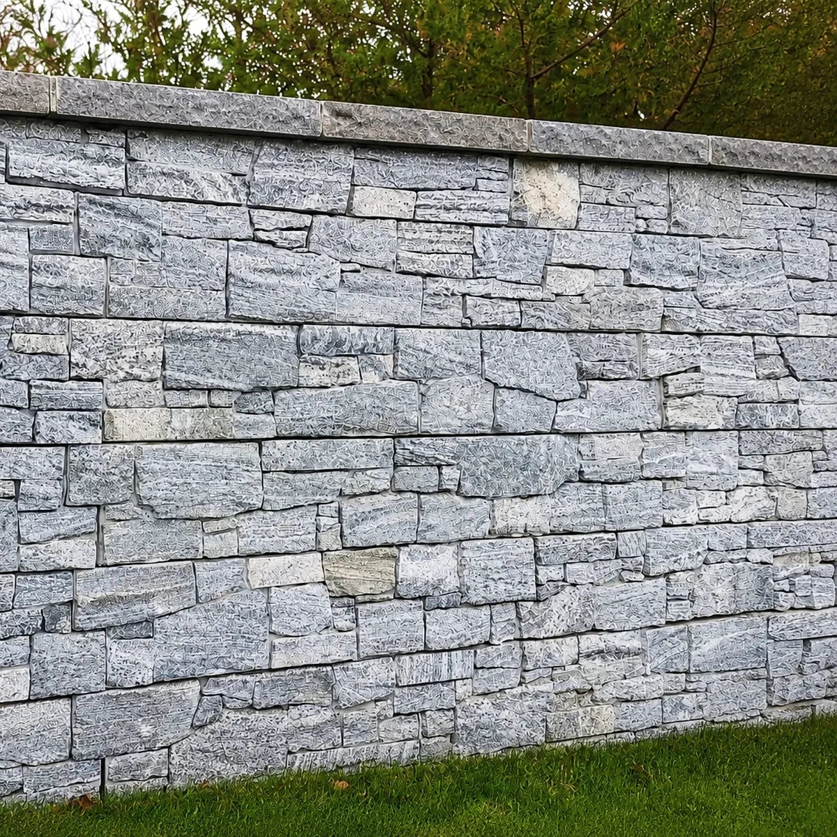 grey vein granite stone cladding Z cladding