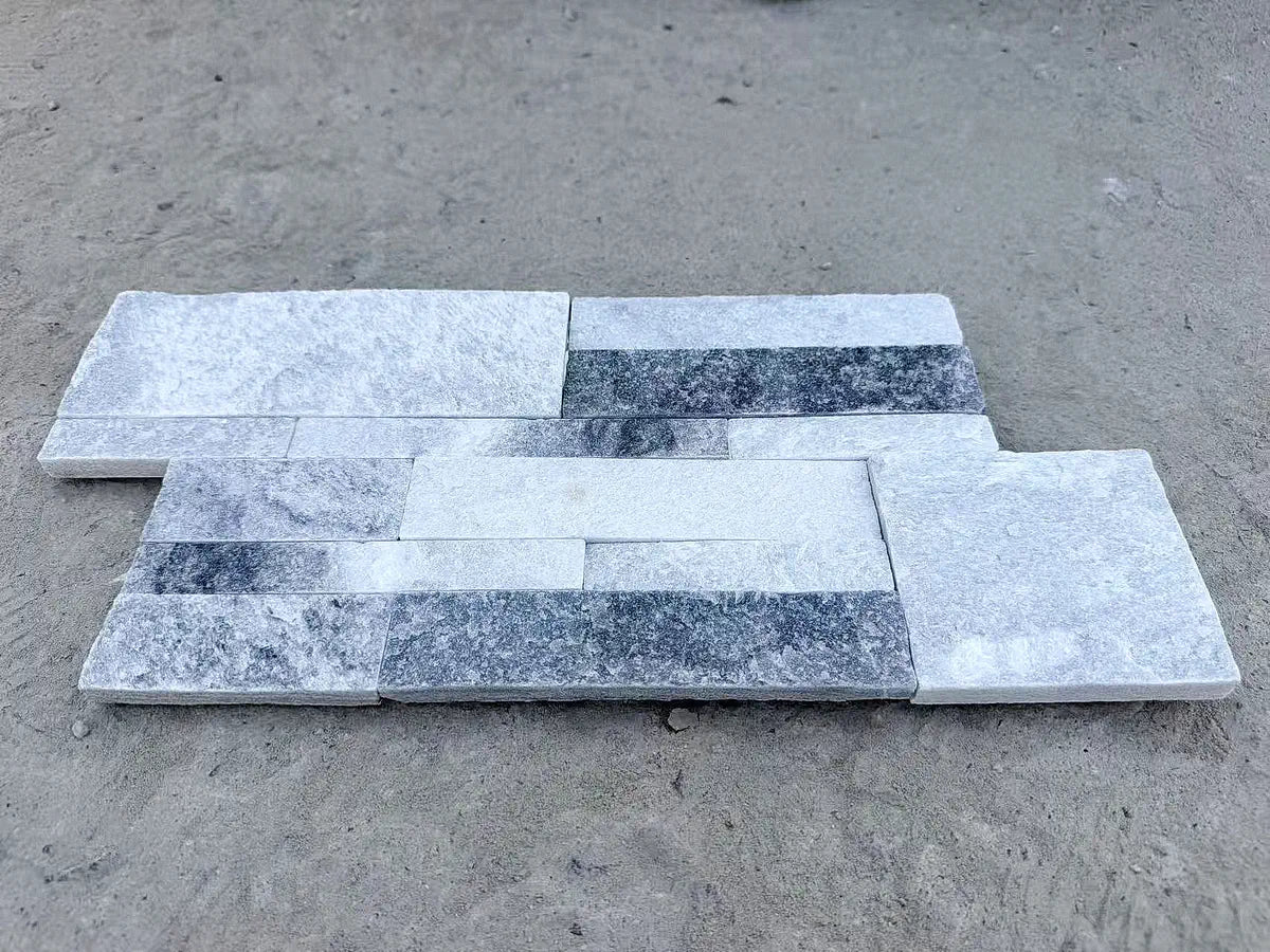 ice grey split face tiles 3D mosaic tiles