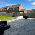 Kandla grey Indian sandstone paving