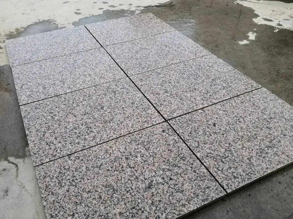 Pink Granite Paving Slabs Maple Red 900 x 600 £30.79/m2 - Paving Slabs UK