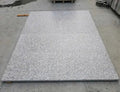 maple red granite paving