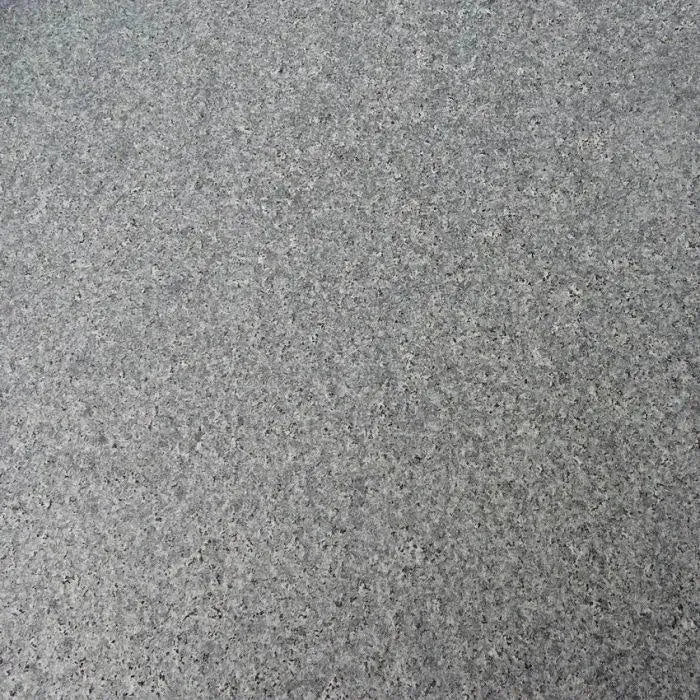 mid grey granite paving slabs flamed