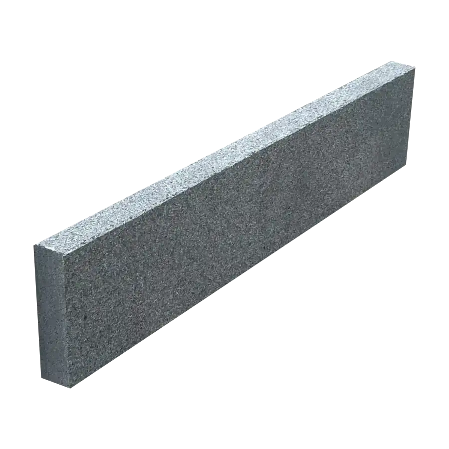 mid grey granite edging stones 900x200x50