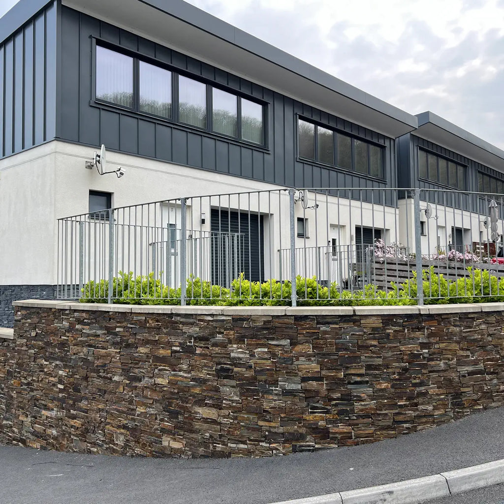 multicolour slate Z stone cladding