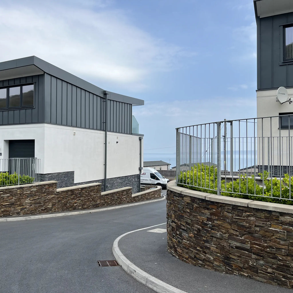 multicolour slate Z stone cladding