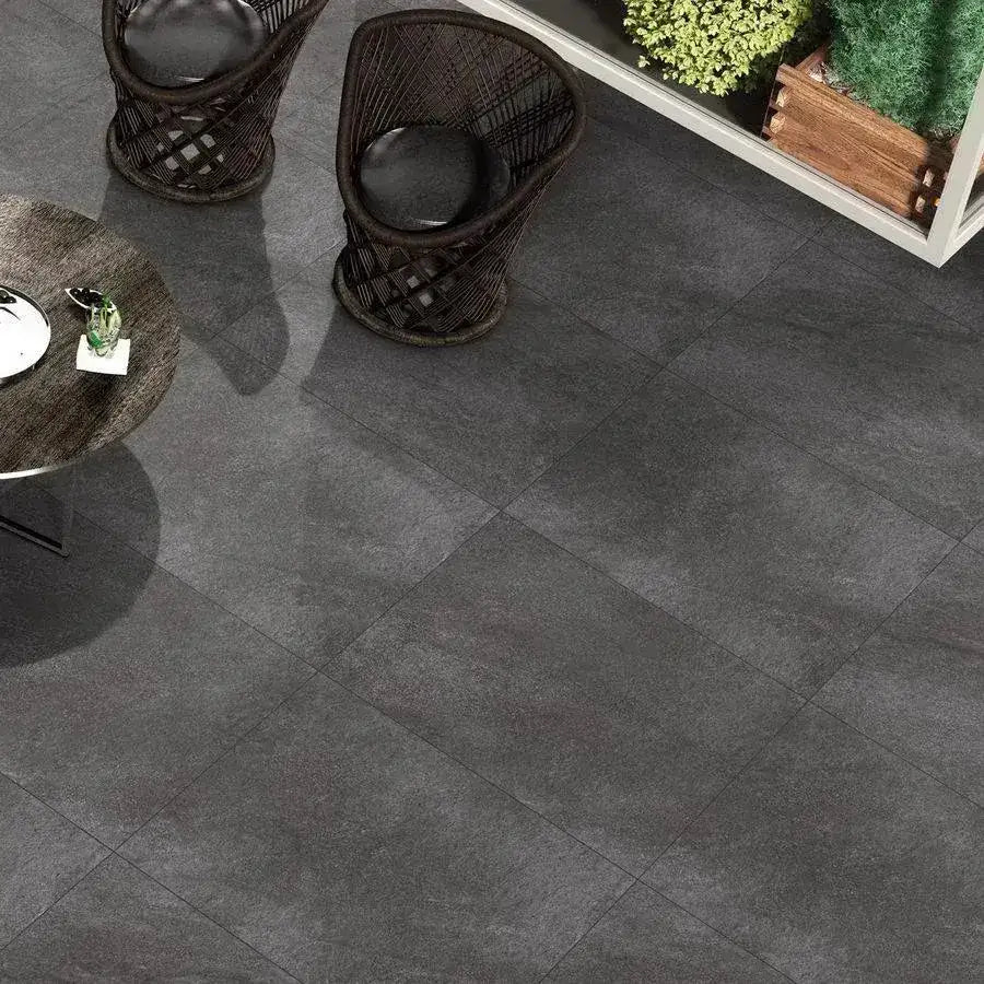 nero porcelain paving 900 x 600