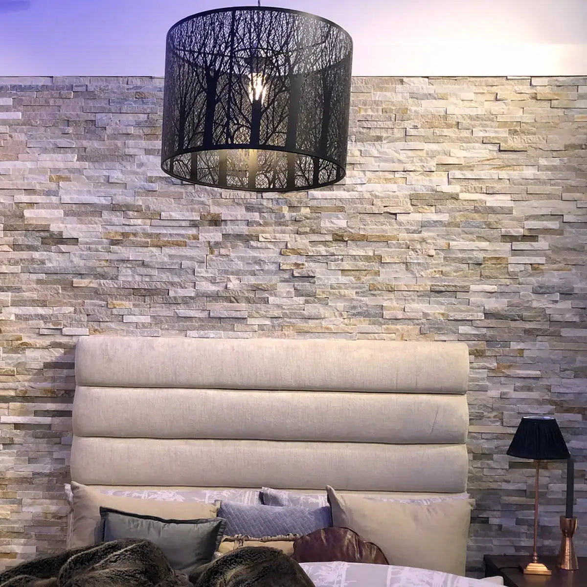 oyster split face tiles