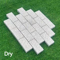 pink rose granite setts flamed 200x100x50
