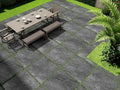 hammerstone nero porcelain paving