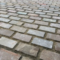 Raj green Indian sandstone cobbles & setts 200 x 100 x 40-60