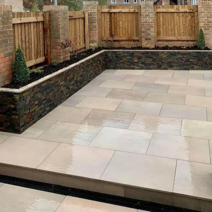 Raj Green Porcelain Paving Slabs 600x600 From £20.99/m2