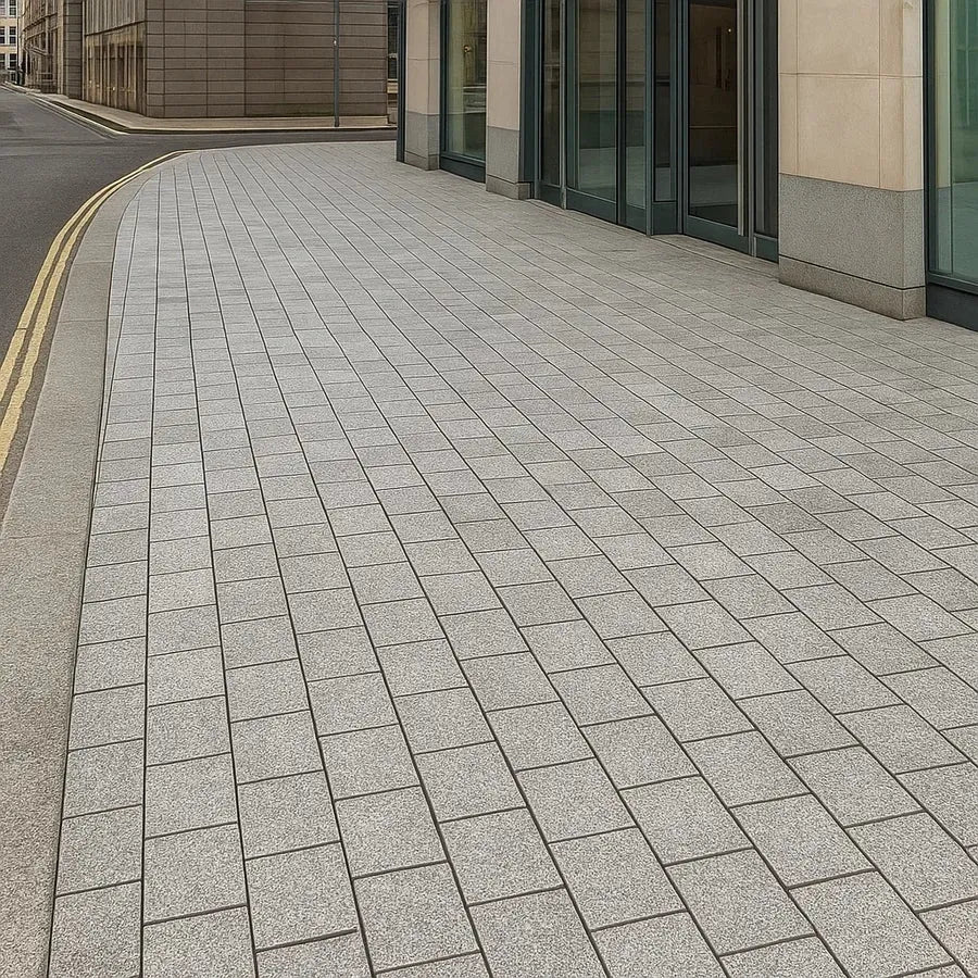 sawn granite setts