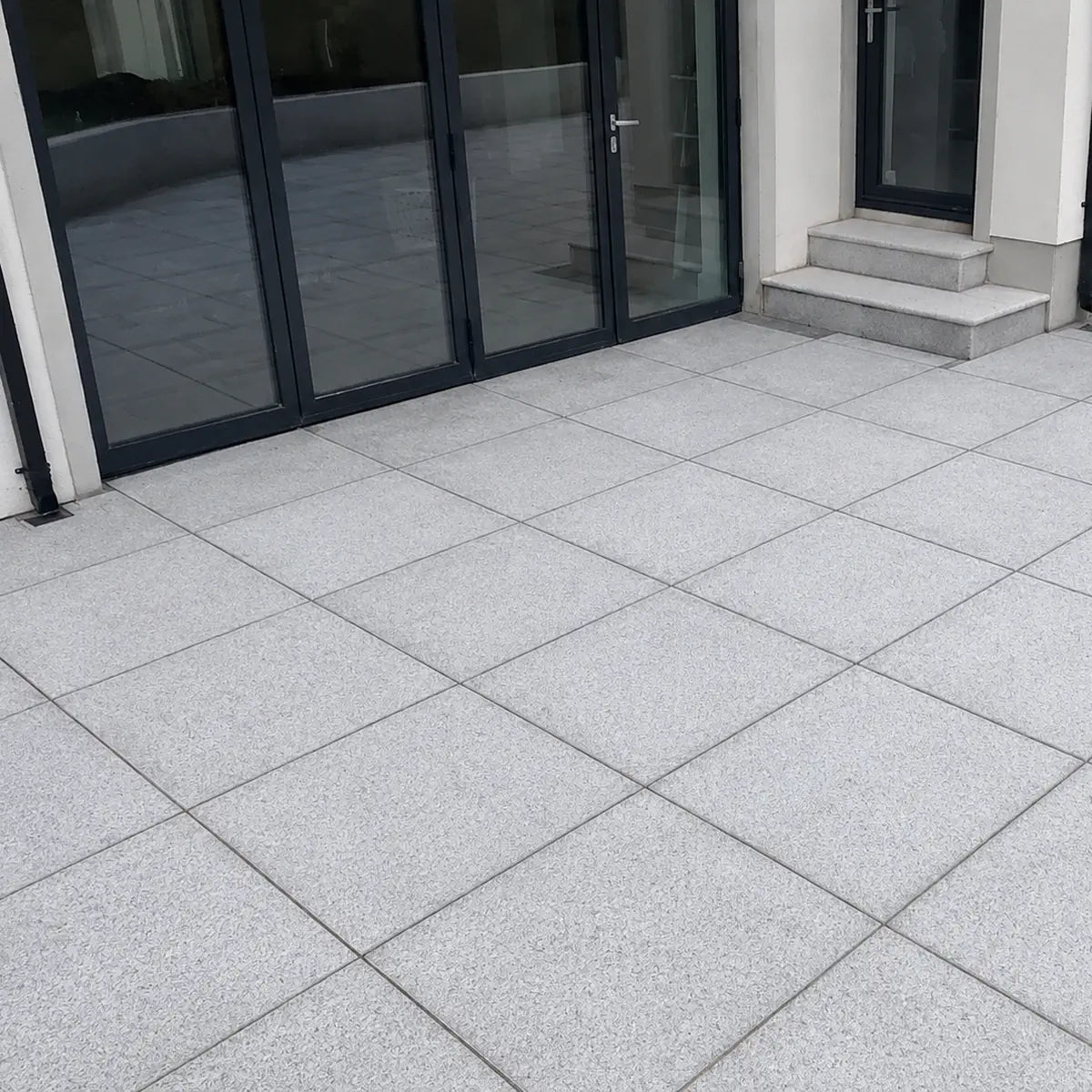 silver granite paving slabs 600 x 600