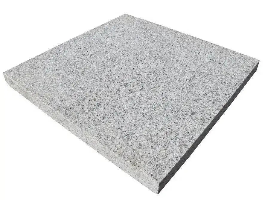 silver grey granite paving 600 x 600