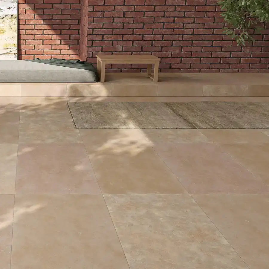 Sinai Pearl Limestone Porcelain Paving 900x600