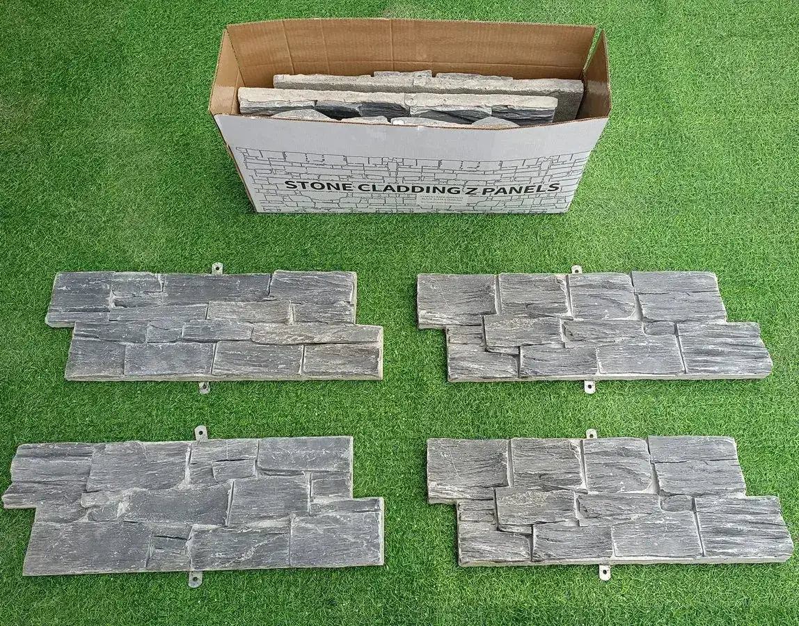 dark grey Zclad, Tier stone cladding