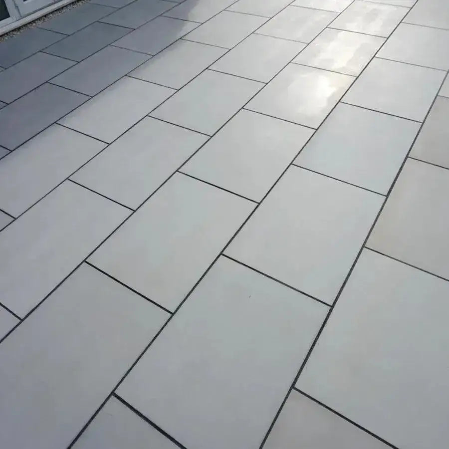 smooth Indian sandstone paving Kandla grey