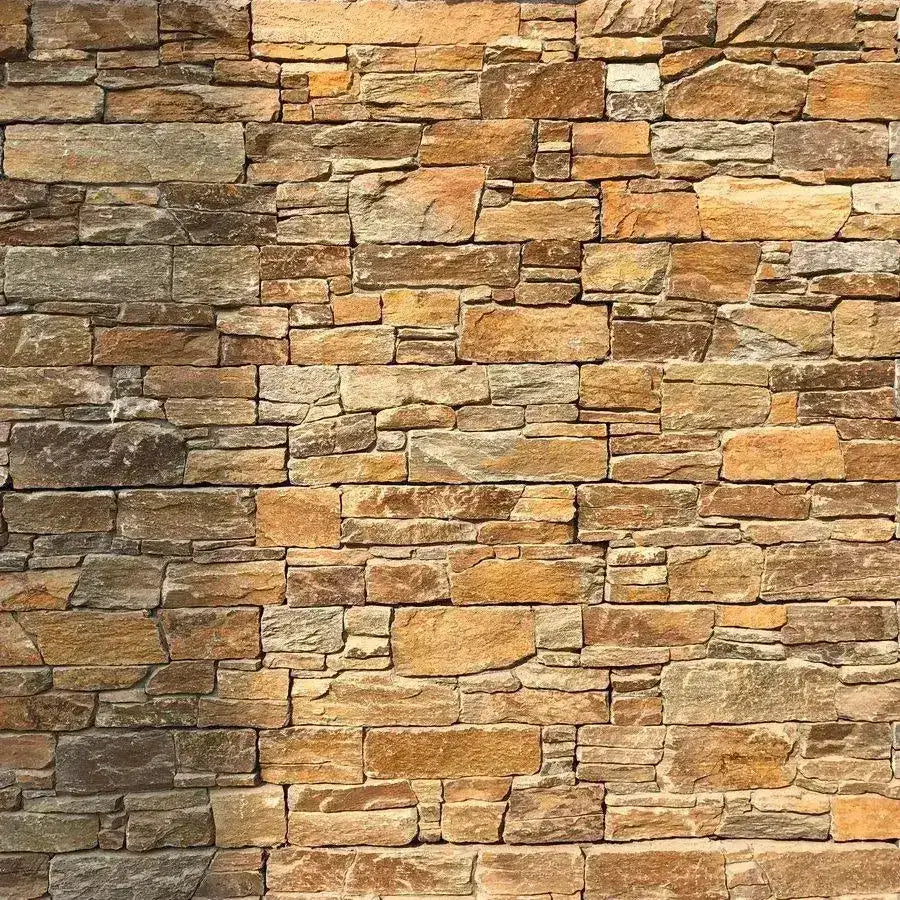 tier stone cladding Autumn gold quartz