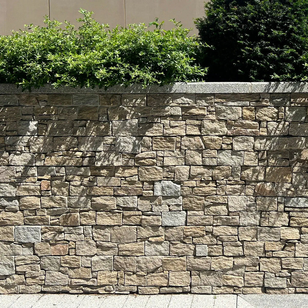 yellow granite stone cladding Z panels