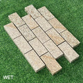 Elara yellow granite setts sawn