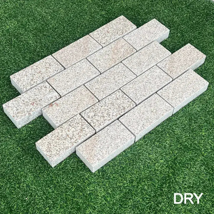 Elara yellow granite setts sawn