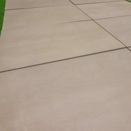 Raj green sawn honed smooth sandstone slabs