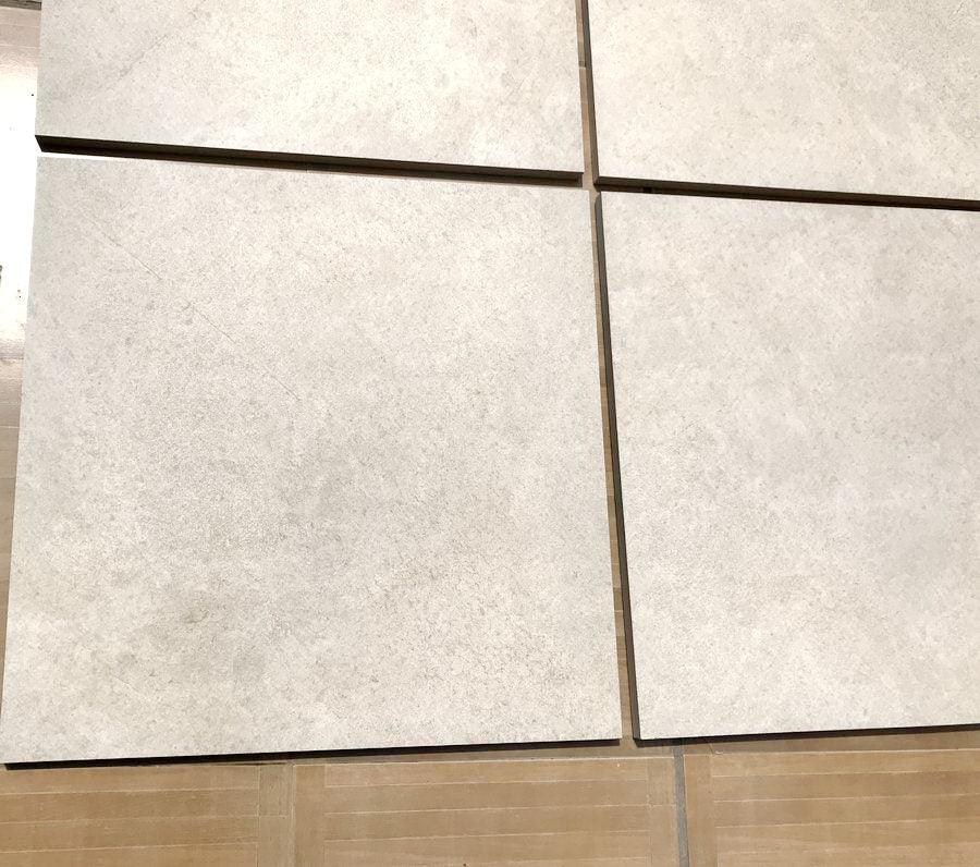 cream porcelain paving 600 x 600
