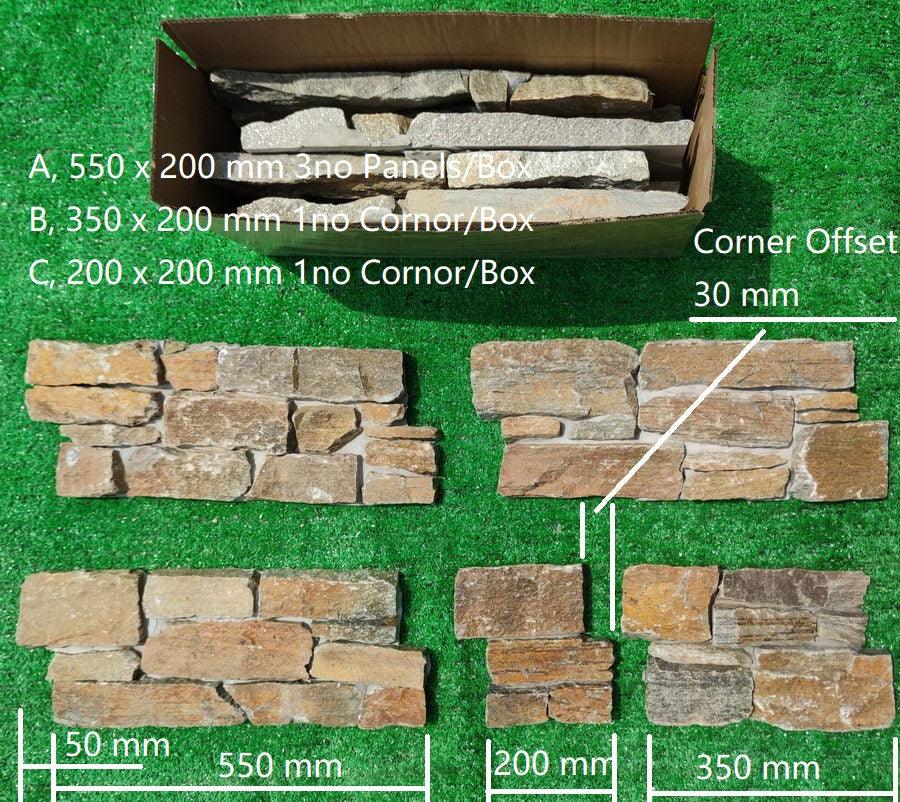 gold quarzt Z stone panels