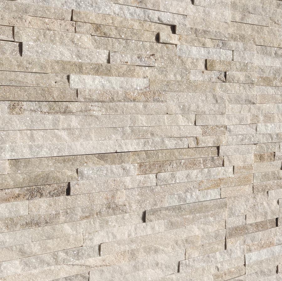 quartz cladding cream sparkle